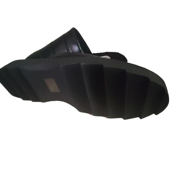 Steve Madden Quilted Faux Fur Lined Slide on Slippers 10 NEW - Picture 4 of 6